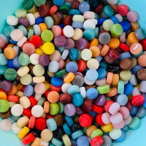 Recycled Glass Dots