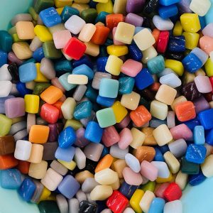 Recycled Glass Squares 8mm