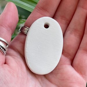Bisque Charm - Oval