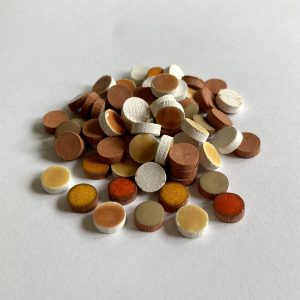 Mini Circle Orange Mix