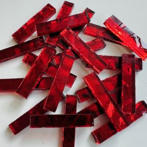 Mirror Sticks - Red Wave