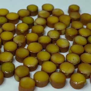 Micro Circle Tile RY03 Saffron