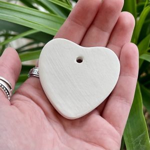 Bisque Charm - Heart