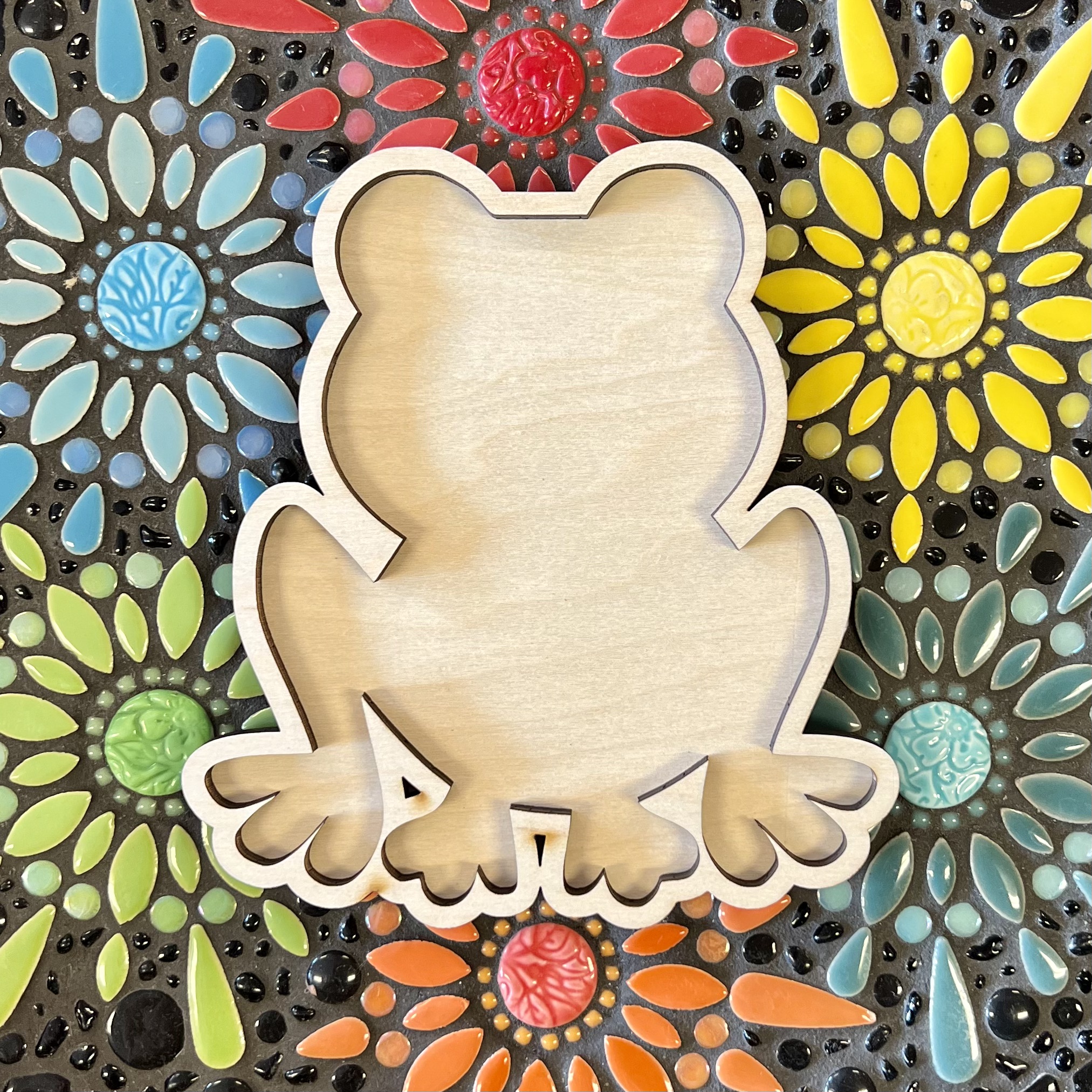 Wood Shape - Frog