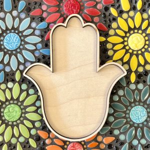 Wood Shape - Hamsa