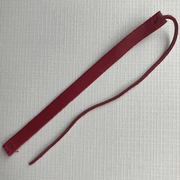 Thin Strap - Long Red